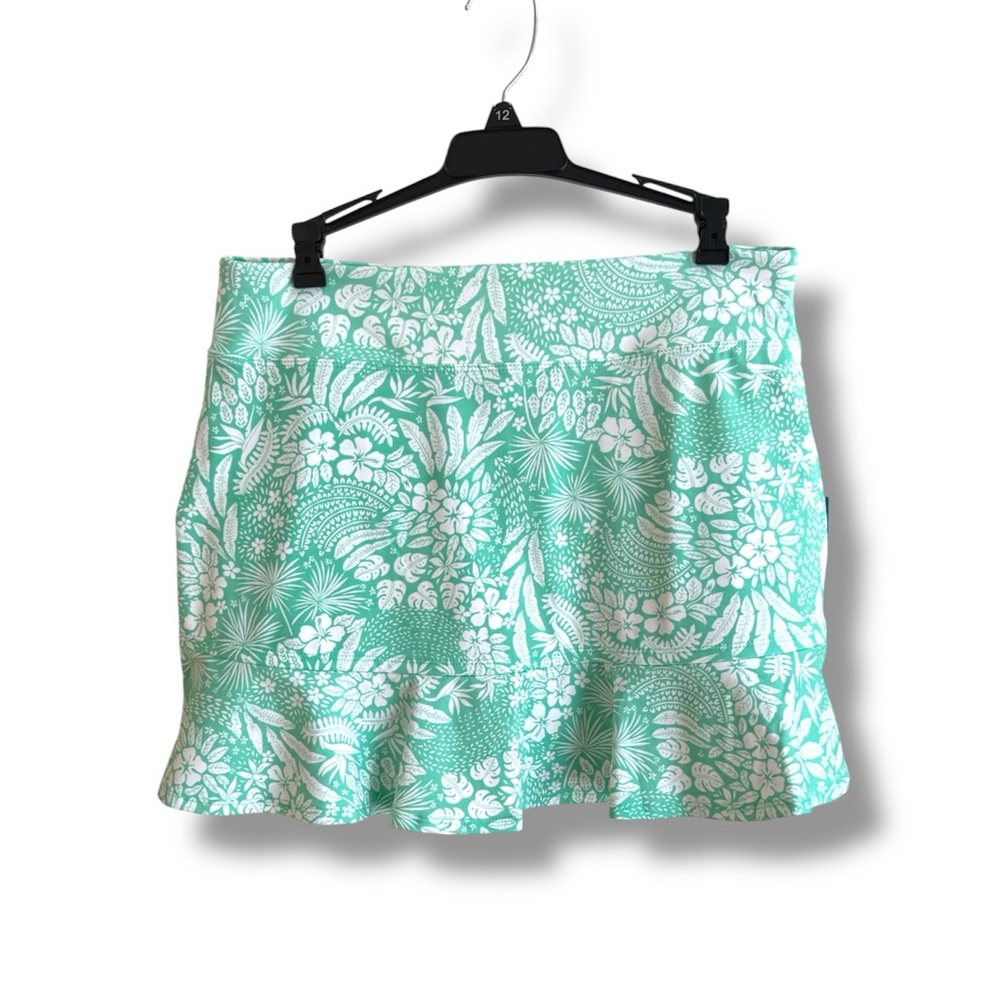 Tommy Bahama Flounce Ruffle Hem Skirt Skort UPF 50